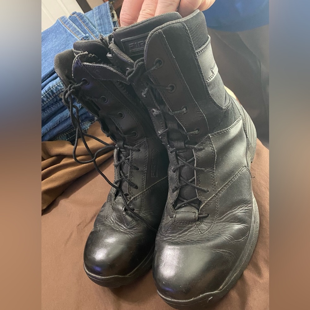 First tactical boots